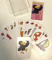 Péter Fekete card game (approx. 1996) set of 32 pieces, perfect