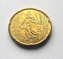 France - 20 euro cent - 2023 - seed - rarity!