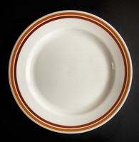 Alföldi showcase double brown striped small plate uniset
