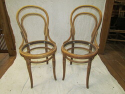 Antik Bécsi Thonet szék 2db (felújított)