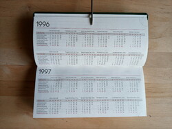 Curiosity: 1996 year calendar deadline diary = 2024 year calendar!
