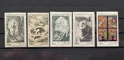 Czechoslovakia stamp series 1973