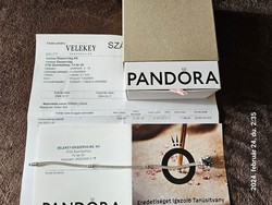 Original pandora 19 cm bracelet, invoice, warranty