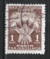Jugoszlávia  0274 Mi portó 100     0,30 Euró