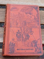 Gyula Verne: The Adventures of Captain Hatteras antique edition
