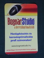 Kártyanaptár, Bognár Stúdió a keresőoptimalizáló, 2008, (6)
