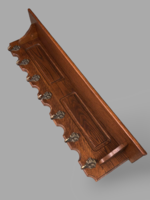 Neobaroque coat hook, hanger