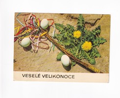 H:15 Húsvéti Üdvözlő képeslap szép bélyegzés