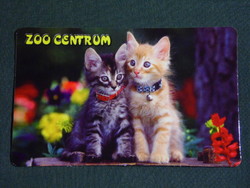 Card calendar, zoo center pet store, goat, cat, kitten, 2008, (6)
