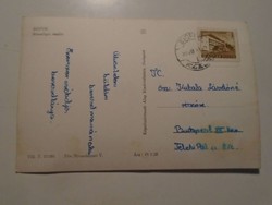 Za490.40 - Postcard sent to László Kubala's wife (Anna Daucik) Siófok 1959