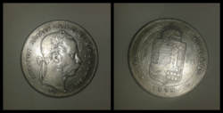 Silver 1 forint, 1879 approx.