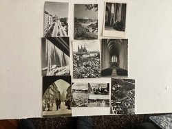 9 postcards. (R).