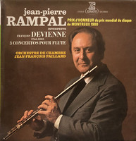 François Devienne -Rampal,Jean-François Paillard - 3 Concertos Pour Flûte (LP, Gat)