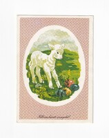H:28 Húsvéti Üdvözlő képeslap R/K Nagyon szép bélyegzés!