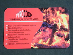 Card calendar, pyro coop fire protection work protection, cegléd, 2008, (6)