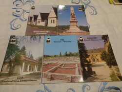 Hungarian tourism publications 5 pcs