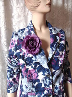 Beautiful floral cotton blazer, jacket