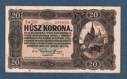 20 Korona 1920 dark base print