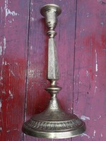 27 Cm Decorative copper candle holder.