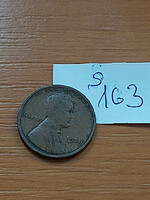Usa 1 cent 1928 corn penny, lincoln, bronze s163
