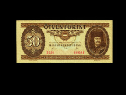 Unc - beautiful 50 forint one of the last - 1989