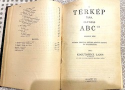 Kogutowicz Lajos: A térkép írás, olvasás ABC-je 1-2. kötet – antikvár könyv