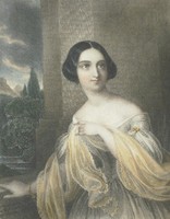 Eduard Ender (1822-1883): Female Portrait