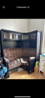 Curious corner sofa, corner cabinet, reading corner