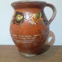 Old folk earthenware pot