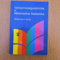 Obádovics j. Gyula - probability calculation and mathematical statistics