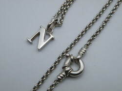 Uk0318 925 silver necklace and 