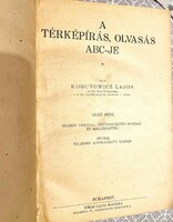 Kogutowicz Lajos: A térkép írás, olvasás ABC-je 1-2. kötet – antikvár könyv