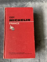 Michelin france1991. - Red travel guide in 2 languages
