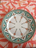 Zsolnay Perzsa mintás lapos tányér