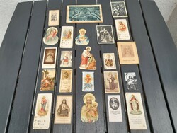 Antique church bookmarks paper silk etc... Together