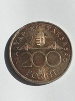 Patinás ezüst 200 Forint 1993.