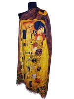 Gustav Klimt  kendő 73x176 cm. (7059)
