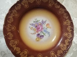 MZ cseh vadrozsas gyűjtői tányér