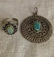 Pendant and ring set