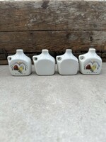 Zsolnay Nádor Judit vases - 4 pcs
