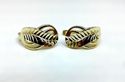 Infinity sign gold earrings (zal-au123389)