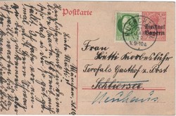 Fare tickets, envelopes 0052 (Bavaria) mi p 112 a 5.00 euros