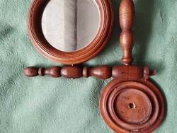 Rustic table mirror