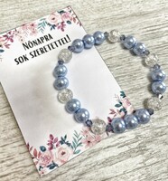 Women's Day gift - a wonderful blue bracelet