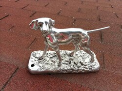 Alumínium vizsla -  kutya szobor