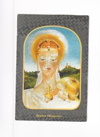 H:78 Vallásos Üdvözlő  képeslap postatiszta Nagyalakú