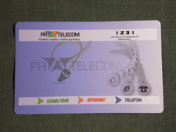 Card calendar, pr telecom, cable TV, internet, telephone provider, 2009, (6)
