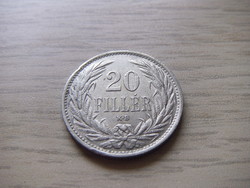 20 Filér 1914 Hungary