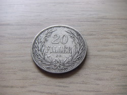 20 Filér 1893 Hungary