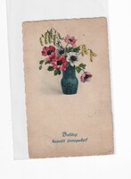 H:106 Easter antique greeting card 1919